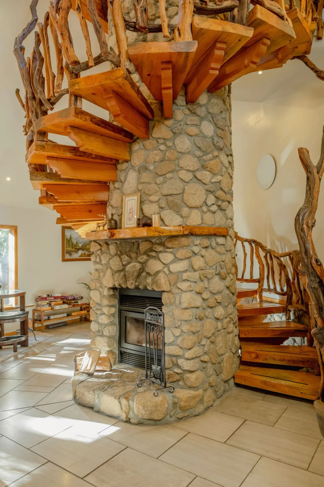 The staircase